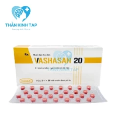 Vashasan 20 - Điều trị đau thắt ngực ổn định